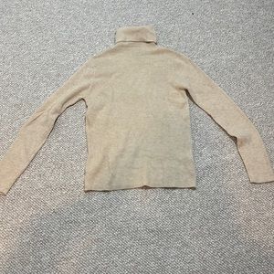 APT 9 tan turtle neck sweater, size medium